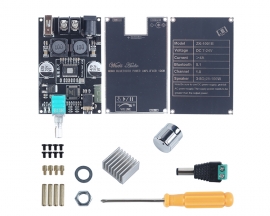 DC 12V 24V 100W TWS Bluetooth-Compatible Amplifier TPA3116 Audio Amplifier Module AUX USB Audio Input